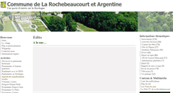 Desktop Screenshot of larochebeaucourt.fr