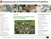 Tablet Screenshot of larochebeaucourt.fr